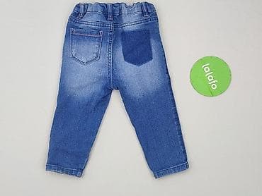 bluza hello kitty cropp: Spodnie jeansowe, So cute, 9-12 miesięcy, stan - Idealny — 3