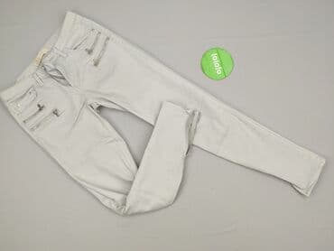 woskowane legginsy z wysokim stanem zara: Zara, Spodnie materiałowe damskie, rozmiar M — 2