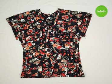 bluzki w paski z serduszkiem: Bluzka damska, rozmiar L — 2