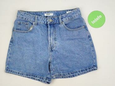 krótkie spodenki i nogi z cellulitem: Denim, Szorty damskie, M — 2