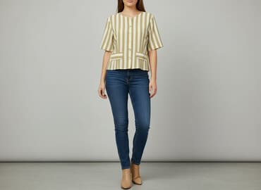 koszula w paski bershka: C&A, Koszula damska, rozmiar M — 6