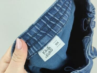 sukienka cekiny dla dziewczynki: Spodnie jeansowe, Kiki & Koko, 3-4 lat, 104, stan - Idealny — 4