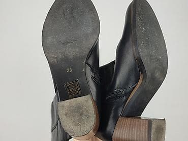leather poland: Kozaki damskie, rozmiar 36 — 4