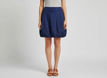 spódniczka granatowa: Solar, Spódnica damska, rozmiar M — 7