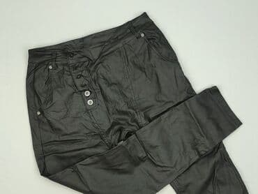 Material trousers for women, size XL