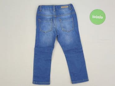 spodenki z paskiem wysoki stan: Spodnie jeansowe, Zara, 12-18 miesięcy, stan - Bardzo dobry — 3