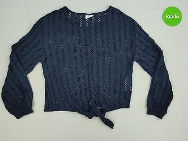 niebieska bluza hm: Vila, Bluzka damska, rozmiar S — 2