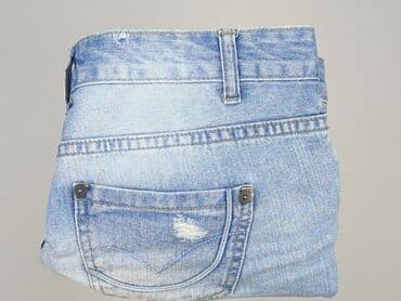 szorty postrzępione: Vintage Denim, Szorty damskie, rozmiar S — 6