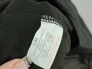 legginsy ocieplane polarem: Legginsy Ze skóry ekologicznej damskie, rozmiar XL — 4