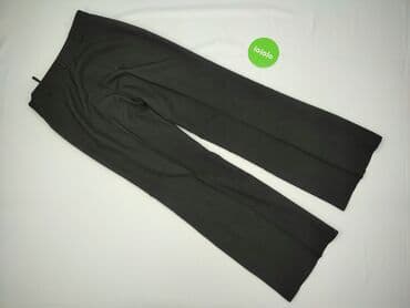 spodnie z wysokim stanem dla wysokich: Spodnie materiałowe damskie, L — 3