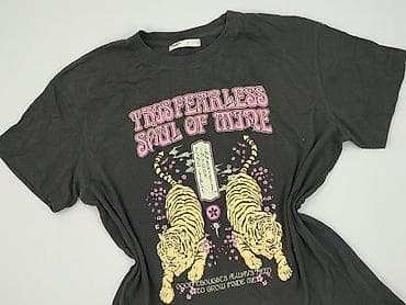 bluzki z ustami: PULL&BEAR, T-shirt damski, rozmiar L — 1