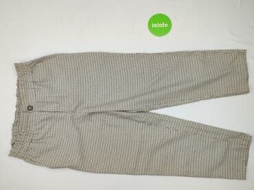 legginsy damskie plus size: Beloved, Material trousers for women, size L (EU 40) — 2