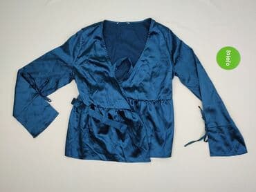 satynowa sukienka: UNIQUE21, Bluzka damska, rozmiar S — 2