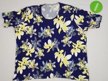 bluza niebieska: Bluzka damska, rozmiar 5XL — 2