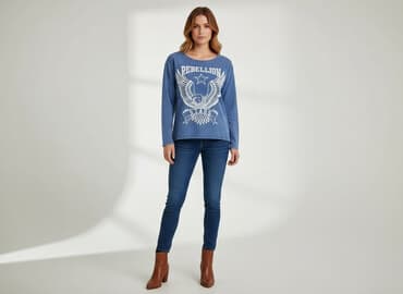 t shirty z orłem: Bluzka damska, rozmiar S — 6