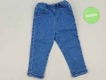 sinsay jeansy denim: Spodnie jeansowe, Sinsay, 12-18 miesięcy, stan - Idealny — 2