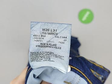 spodnie lee 501: Lee, Jeansy damskie, rozmiar XS — 6