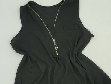 czarne bluzki dekolt v: Bluzka damska, rozmiar M — 1