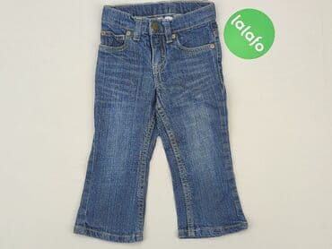 reserved woskowane spodnie: Denim pants, Lupilu, 9-12 months, condition - Very good — 2