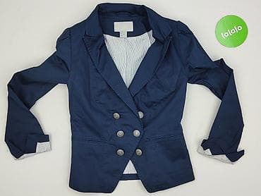 only blue behaviour jacket: H&M, Marynarka damska, rozmiar XS — 2