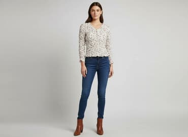 wiosenne bluzki: Bluzka damska, rozmiar L — 6