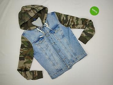 hm plaszcz: H&M Divided, Męska kurtka jeansowa, rozmiar M — 2
