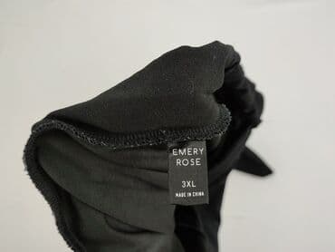 szerokie spodnie new yorker: Emery Rose, Spodnie materiałowe damskie, rozmiar 3XL — 4