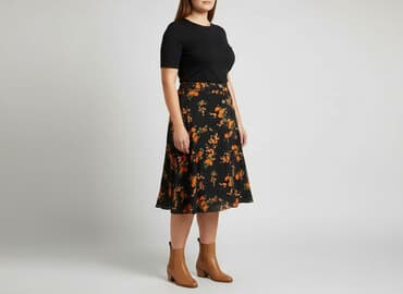 rozkloszowane spódnice plus size: George, Spódnica damska, rozmiar 3XL — 7