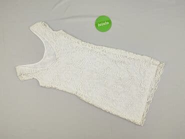 biała sukienki ażurowa: Sukienka damska, rozmiar S — 4