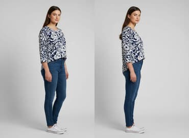 eleganckie bluzki plus size: Bluzka damska, rozmiar XL — 5