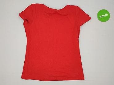 bluza czerwona: T-shirt damski, rozmiar M — 3