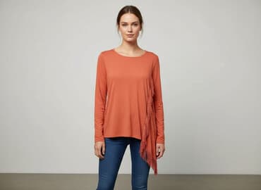 pomarańczowa marynarka mohito: Amisu, Bluzka damska, XS — 7