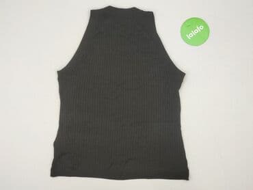 koszulka bez rękawów po angielsku: H&M Basic, Top damski, L — 3