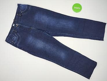 straight blue jeans: Jeansy damskie, rozmiar L — 2