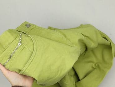 zielone jeansy damskie: Spodnie materiałowe damskie, rozmiar XL — 5