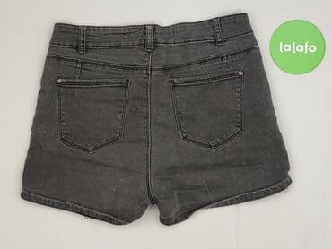 spodenki jeansowe z wysokim stanem pull and bear: Denim Co, Szorty damskie, rozmiar M — 3