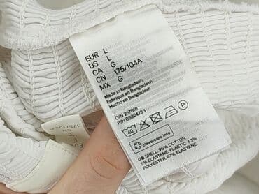 hm bluzka z odkrytymi ramionami: H&M, Top damski, rozmiar L — 5