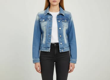 primark kurtka jeansowa: Kurtka jeansowa damska, rozmiar M — 7