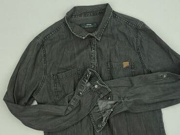 koszulki z długim rękawem damskie calvin klein jeans: Denim Collection, Women`s shirt, size M — 1