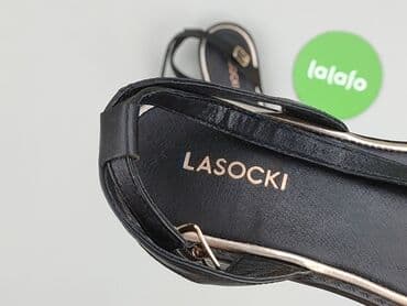 sandaly lasocki zlote: Sandały damskie, rozmiar 38 — 6