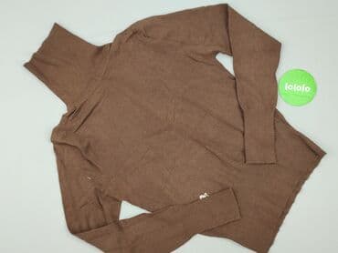 bluzki basic z dekoltem v: Golf damski, rozmiar S — 2