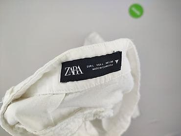 Kobiety: Zara, Spodnie materiałowe damskie, rozmiar L — 5