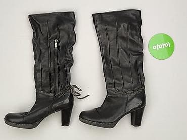 Women: High boots for women, size 37 — 2