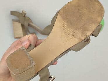 sandały damskie na koturnie lasocki: Sandały damskie, 38 — 4