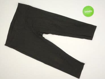 legginsy sportowe damskie duże rozmiary: Basic, Legginsy Sportowe damskie, rozmiar L — 2