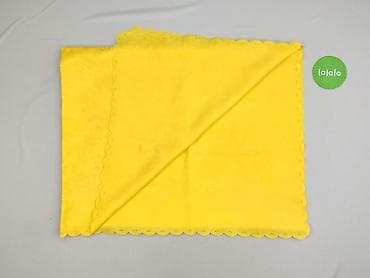 obrus na stół: Obrus 210 x 140, kolor - Żółty, stan - Dobry — 3