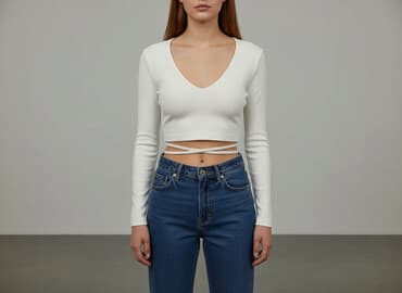 bluzki prazkowane: Wassyl, Top damski, rozmiar M — 6