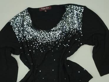 srebrne bluzki wieczorowe: Bluzka damska, rozmiar L — 1