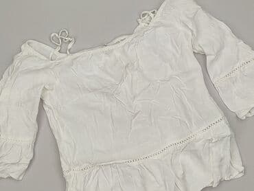 bluzki z lnu na lato: Sinsay, Women's blouse, size M (EU 38) — 1