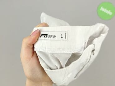 krótkie spodenki z lajkry: FB Sister, Szorty damskie, rozmiar L — 5